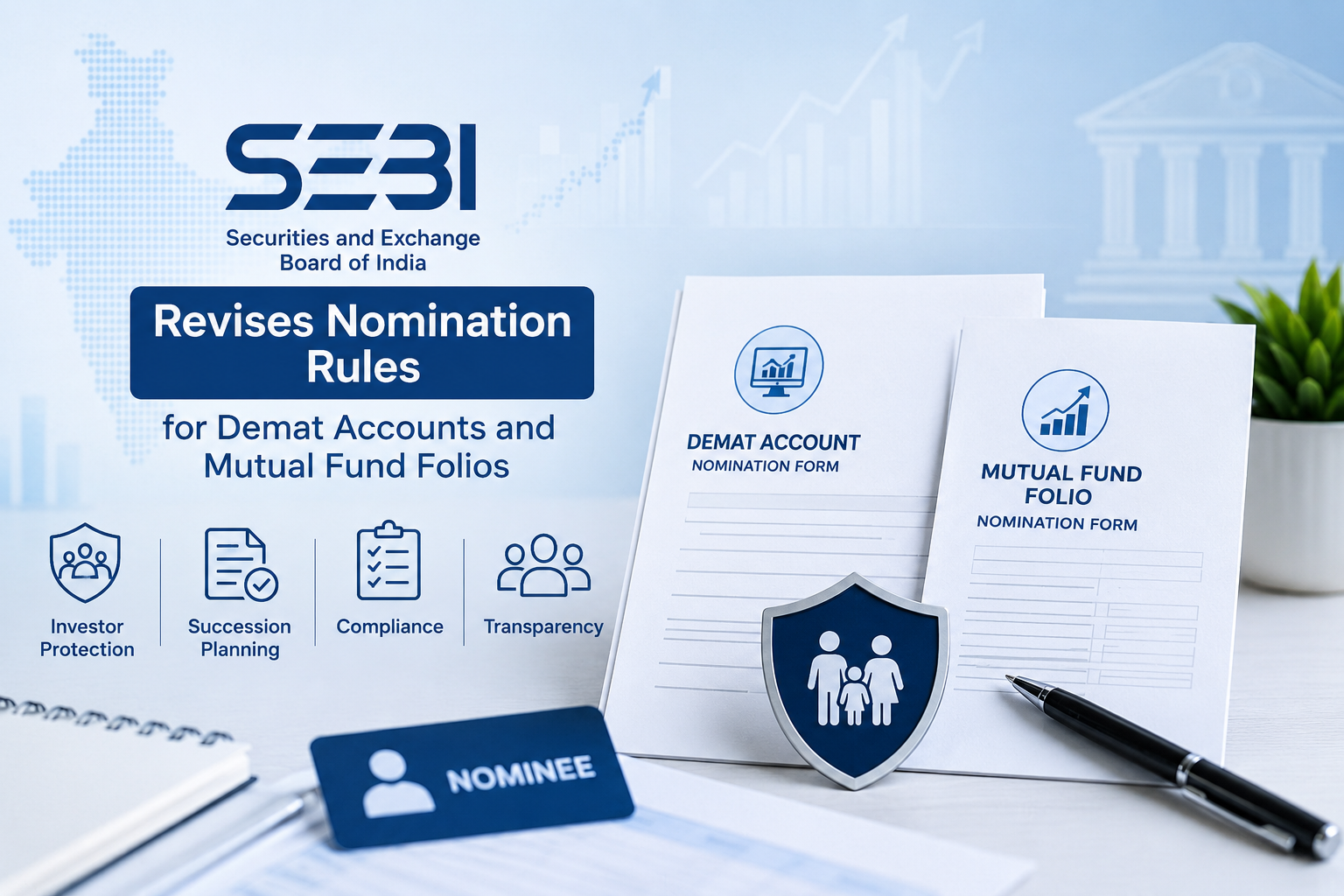 SEBI Revises Nomination Rules for Demat Accounts and Mutual Fund Folios: What Investors and Market Intermediaries Need to Know (Effective from September 2026)