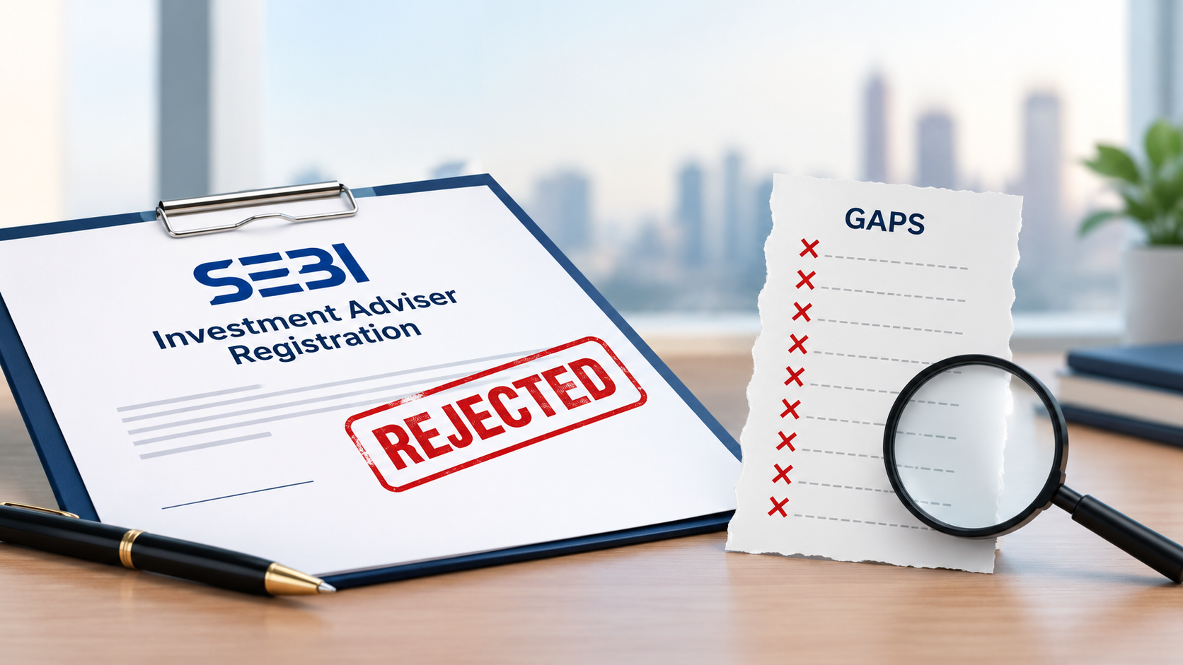 Before You File: 9 Gaps That Can Lead to SEBI Investment Adviser Registration Rejection