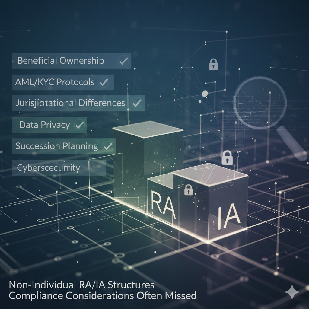 Non-Individual RA/IA Structures Compliance Considerations Often Missed